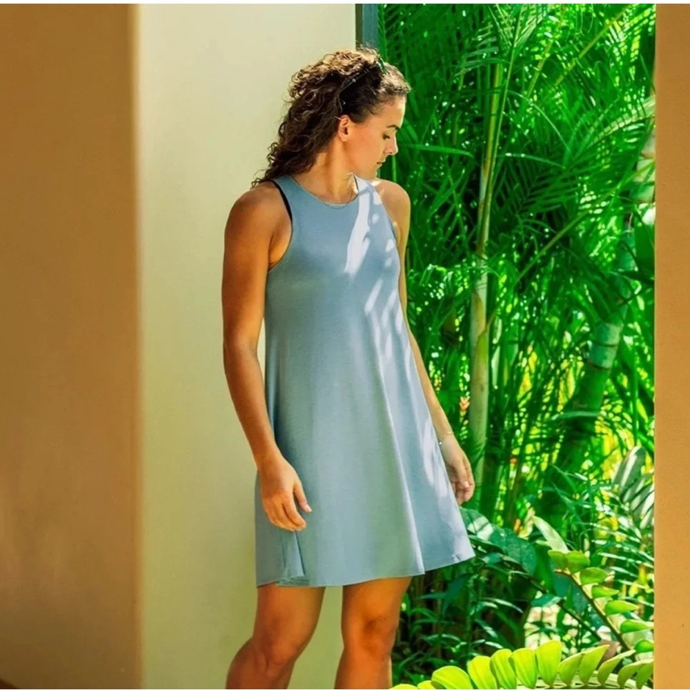 Free Fly Apparel Women's Blue Dress